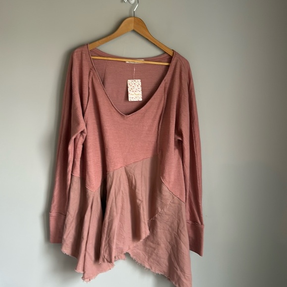 NEW Free People COMING IN HOT TUNIC IN OH BLOOM MEDIUM - Picture 2 of 11
